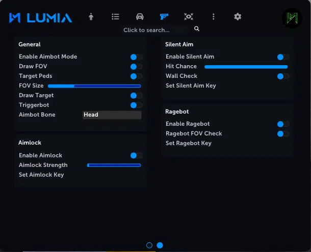 Lumia Redengine Premium Menu