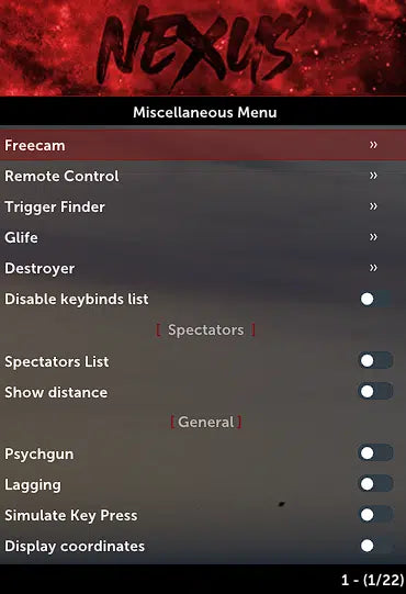 Nexus Redengine Menu | Redengine Premium Menu | ShaFiveM